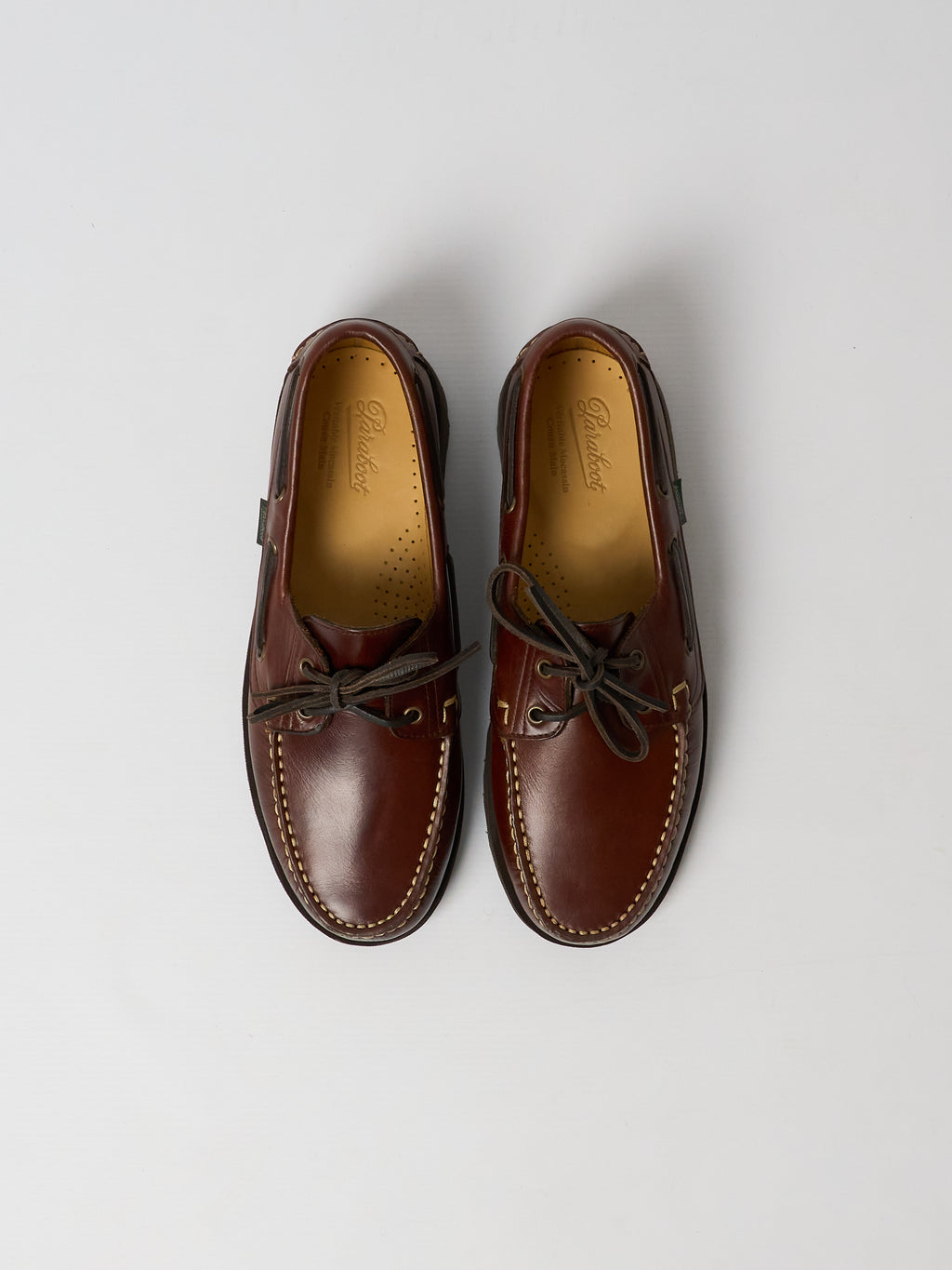 Paraboot Malo-Raid Boat Shoe in Marron Lis América – THE TAILOR'S