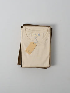 Men’s Loopwheeled T-Shirt – Heavyweight 10.7oz - Relaxed Fit (02 Nature)