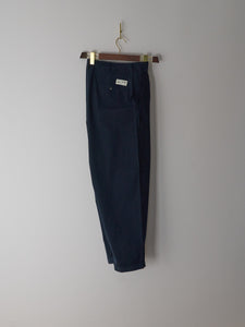 Unisex Pleated Front Pants - Relaxed Fit (51 Dark Navy)